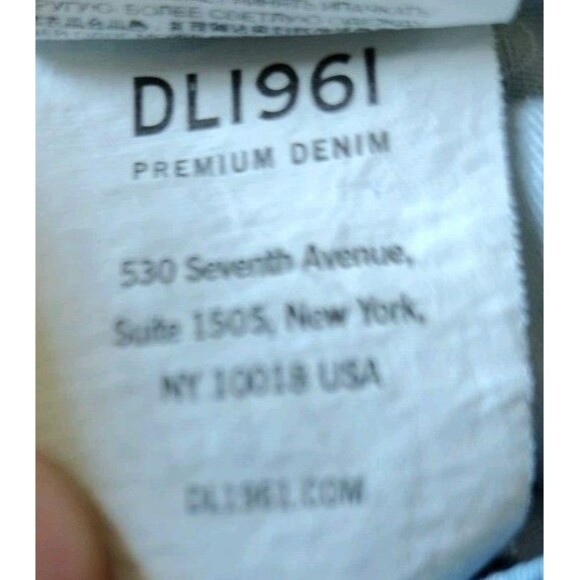 DL1961 Jeans 4 Way Stretch Angel Mid Rise Skinny Ankle 360 Comfort Size 28 - Picture 15 of 16